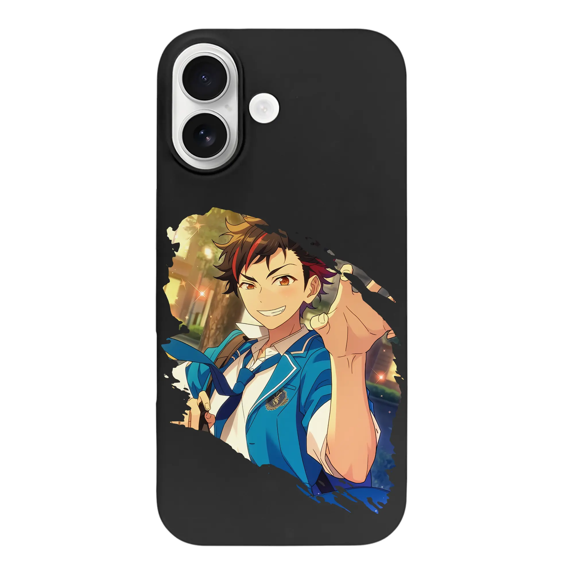 あんさん ぶる グッズ 流星隊 南雲鉄虎 - iPhone 17 シリーズ シリコンケース 薄型 耐衝撃 指紋防止 ソフトタッチカバー 精密フィット 傷防止 保護ケース iPhone 17/17 Air/17 Pro/17 Pro Max 対応